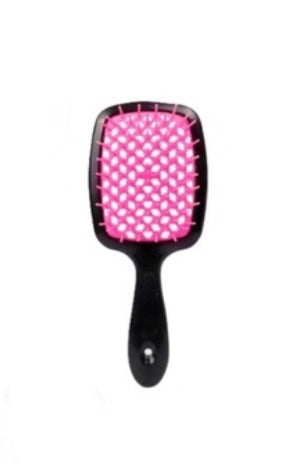 Black & Pink detangler brush