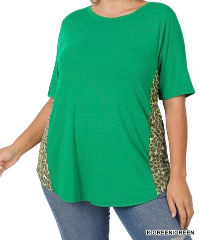 Green Leopard shirt